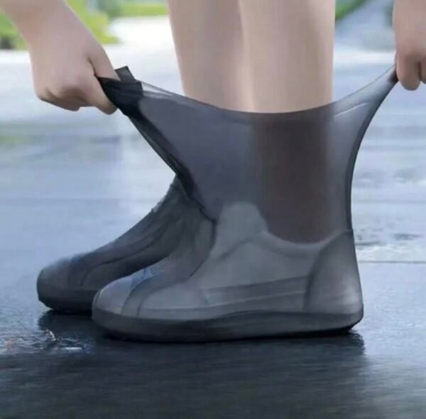 Couvre-chaussures imperméables en latex épais – Antidérapants et résistants à l’usure – Image 2