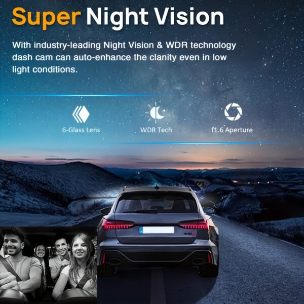 Enregistreur de Conduite HD 1080P – Vision Nocturne – Image 4